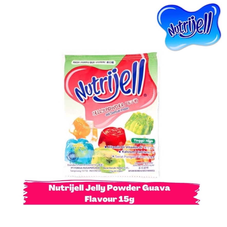 Jual Nutrijell Guava Jambu Biji Flavour Jelly Powder G Shopee Indonesia