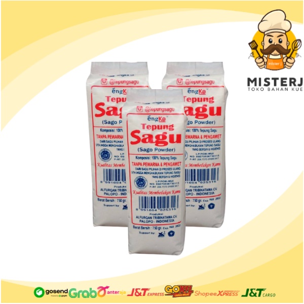Jual Engka Tepung Sagu | 750 Gram | Sago Powder | Tepung Sagu | Tepung ...