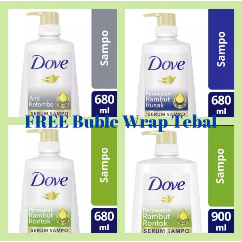 Jual DOVE Shampoo / Dove Rambut Rontok / Dove Rambut Rusak / Dove Anti