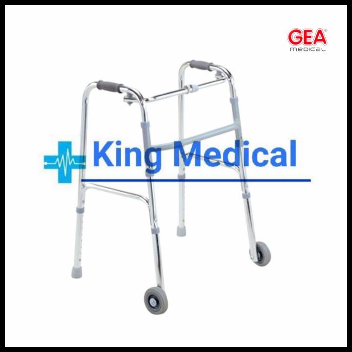 Jual Walker Alat Bantu Jalan Pakai Roda- Gea Fs912L | Shopee Indonesia