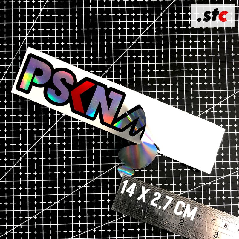 Jual STIKER PSKN MTC - STIKER OTOMOTIF CUTTING PRIN HOLOGRAM / STIKER ...