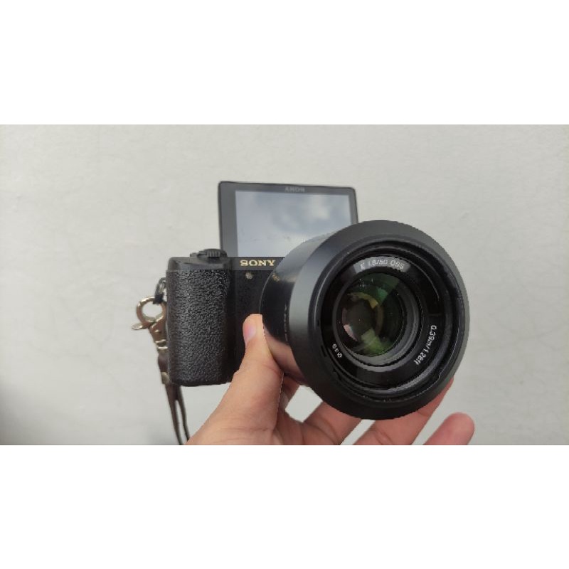 Jual Kamera mirrorless Sony a5100 second lensa fix Shopee Indonesia