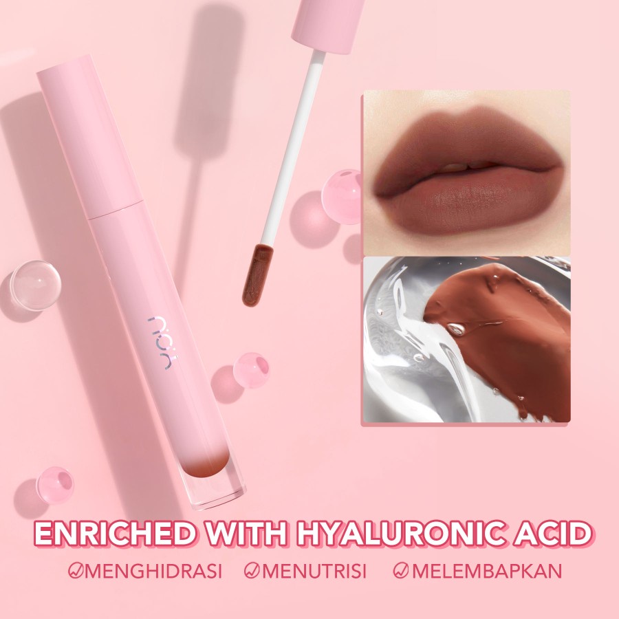 Jual Y.O.U Simplicity Cotton Lip Clay Lip Stain Lipstick Lembut Melembapkan Tahan Lama