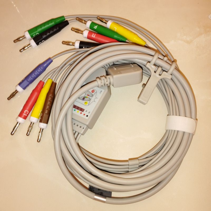 Jual KABEL EKG KENZ 10 LEADS 15 PIN | Shopee Indonesia