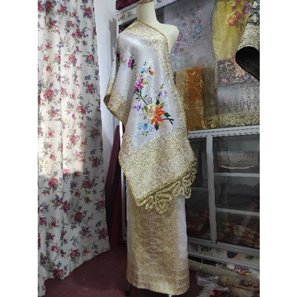 Jual SONGKET PANDAI SIKEK / SONGKET PADANG / SONGKET MINANG SELENDANG ...
