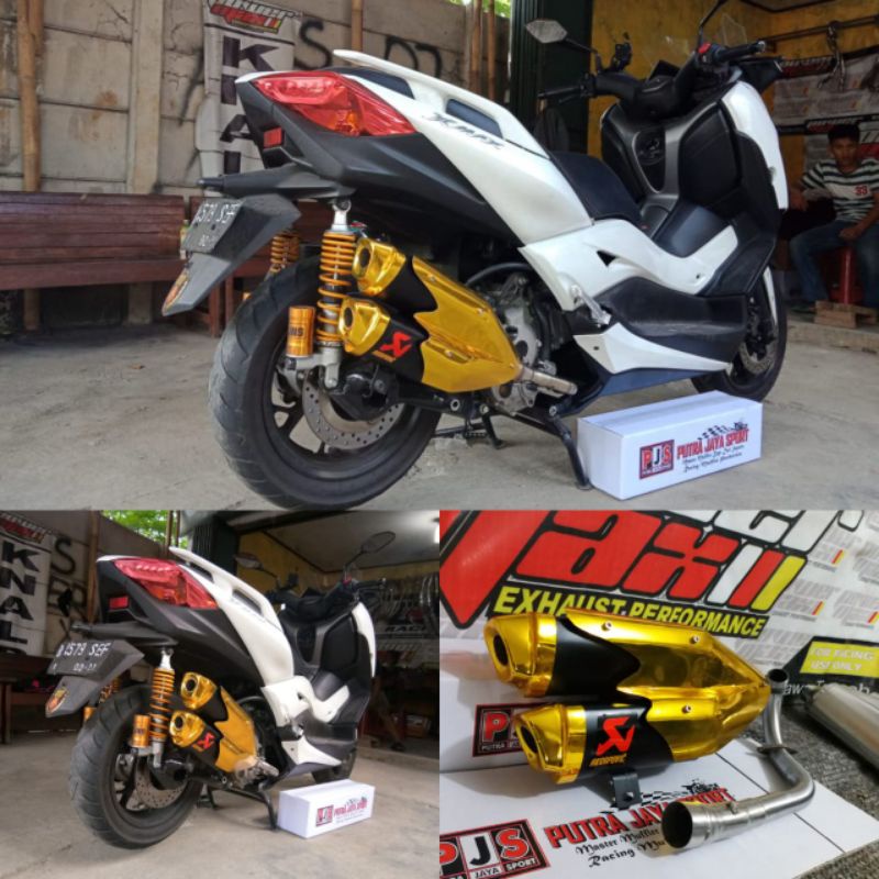 Jual knalpot custom standar racing cbr250rr for X max full system ( pnp ...