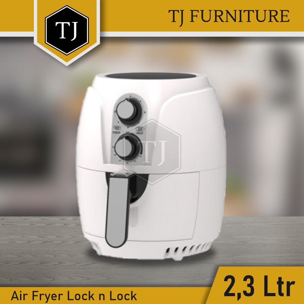 Jual LocknLock Air Fryer / Penggoreng Tanpa Minyak Putih 800 Watt 2,3 ...