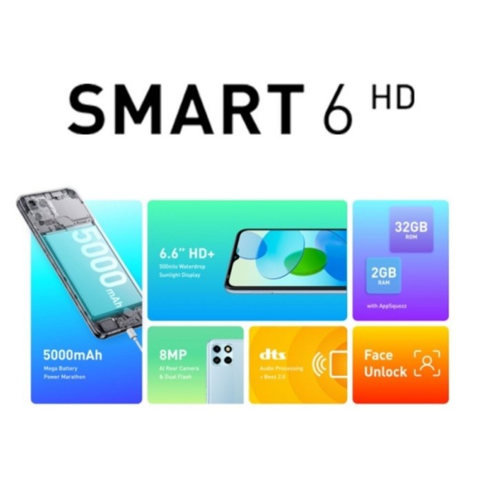 Jual Infinix Smart HD Ram 2/32gb Garansi Resmi Infinix Indonesia ...
