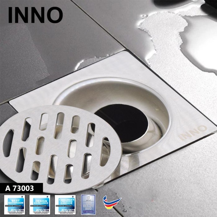 Jual INNO STAINLESS FLOOR DRAIN SMALL - SARINGAN KAMAR MANDI UKURAN ...