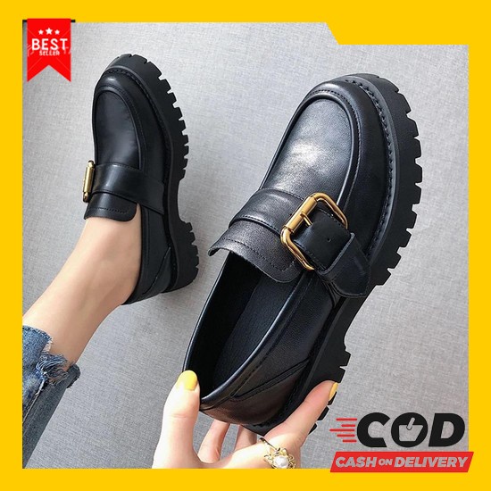 Jual Docmart Platform Loafers Women'S Shoes / Sepatu Dockmart Wanita ...