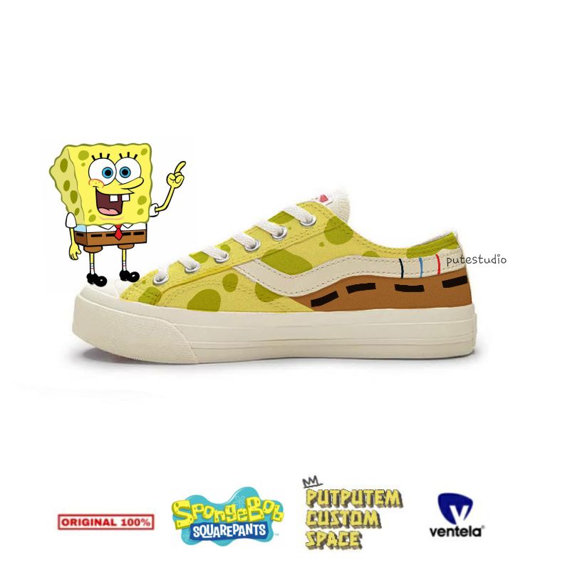 sepatu spongebob