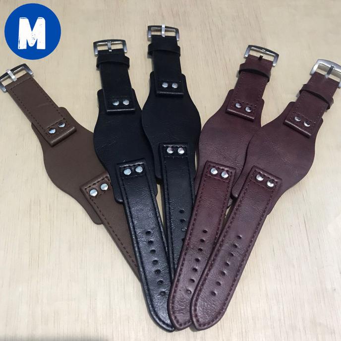 Jual DOUBLE STRAP / KULIT JAM / TALI JAM TANGAN FOSSIL COACHMAN 22MM