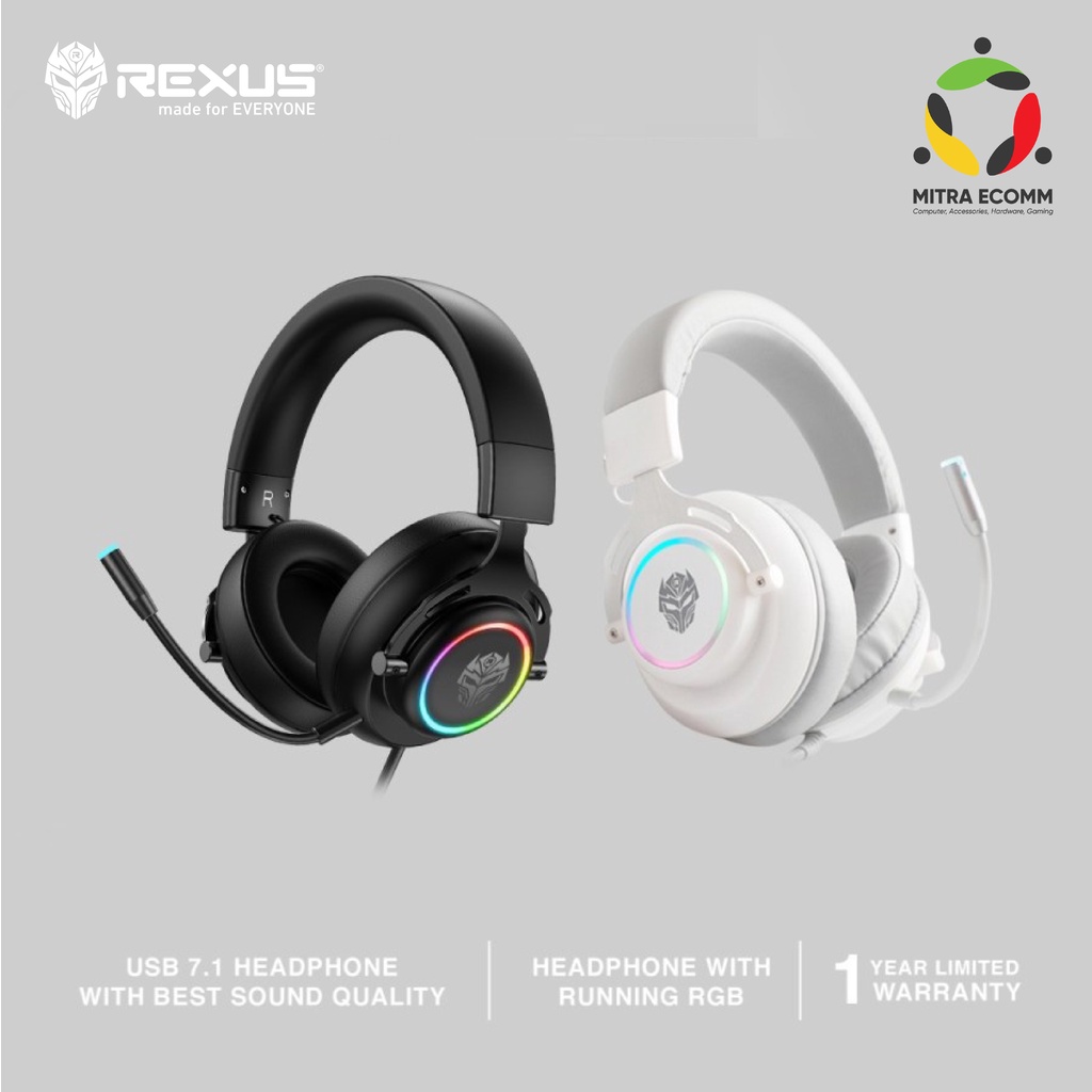 Jual Headset Gaming RGB Rexus HX20 Thundervox Stream Shopee