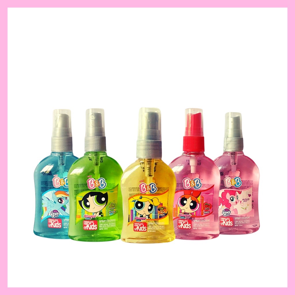Jual B&B Kids Spray Cologne Parfum Anak (60ml / 125ml) Shopee Indonesia