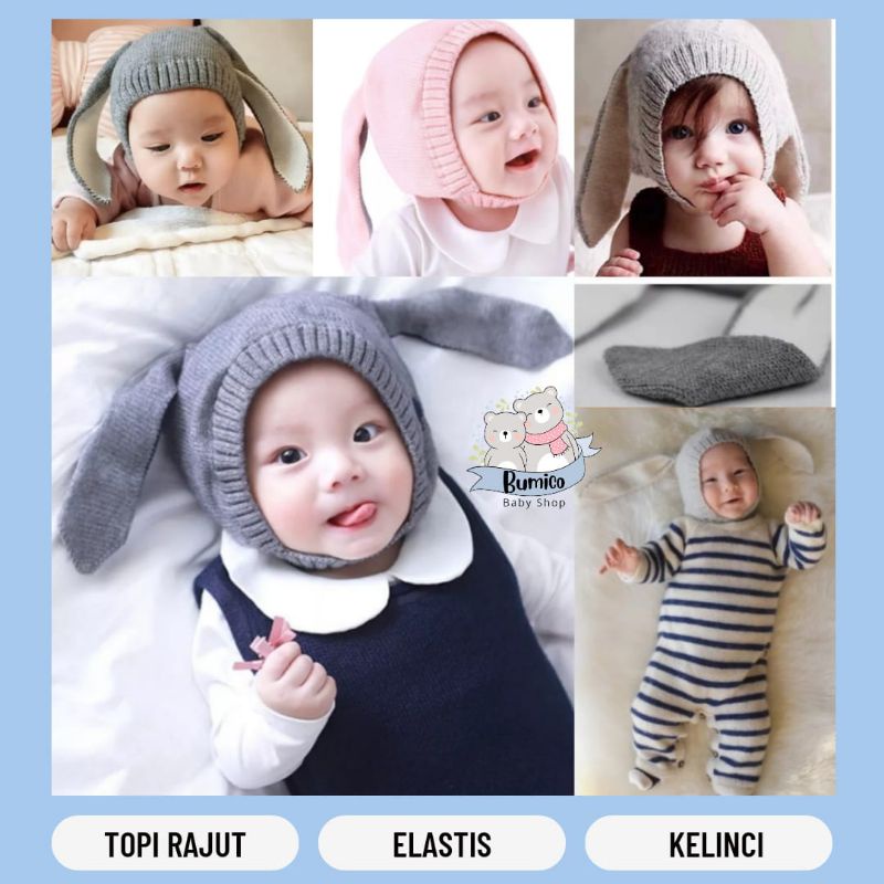 Jual Topi Rajut Anak Model Kelinci Cowok Cewek | Shopee Indonesia