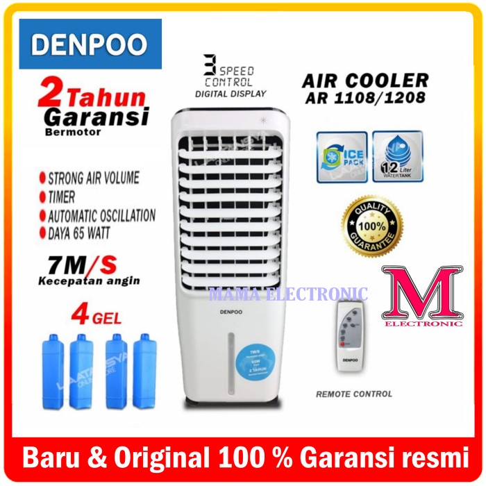 Jual Air Cooler Ar Xf Denpoo Penyejuk Ruangan Denpoo Air Cooler