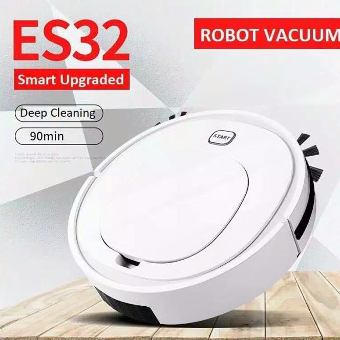 Jual Es32 Smart Vacuum Cleaning Sweeping Robot Alat Sapu Ngepel