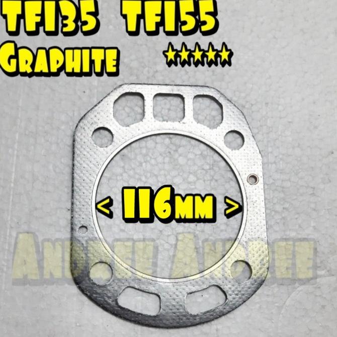 Jual Open DS] TF155 Gasket Cylinder Head Paking Deksel Yanmar TF155 TF