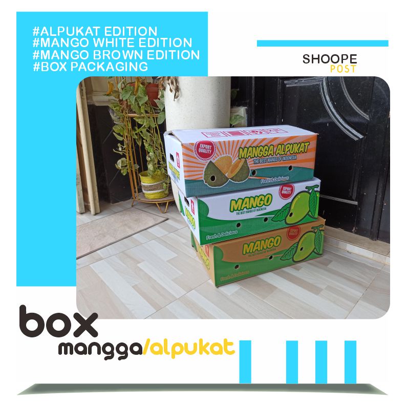 Jual Kardus Box Mangga Isi Sekat X X Cm Shopee Indonesia