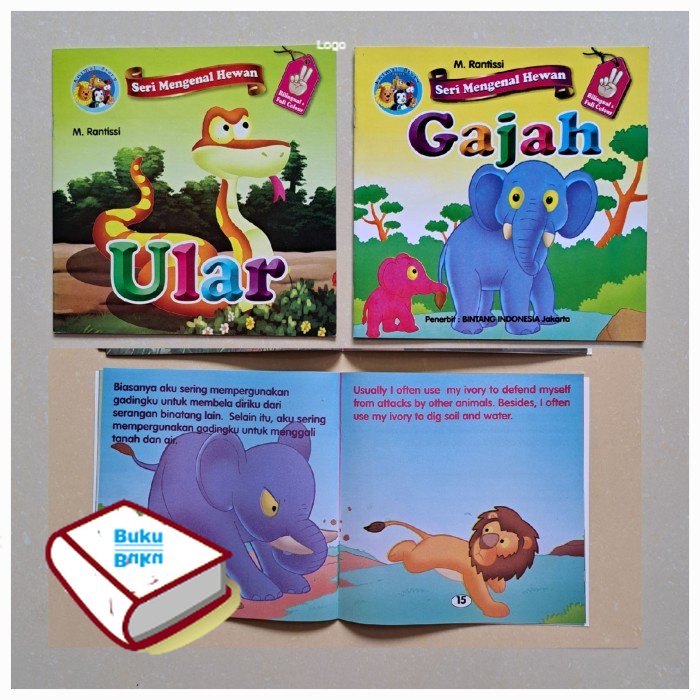 Jual Buku Anak- Buku Cerita Seri Mengenal Hewan- Animal Story | Shopee ...