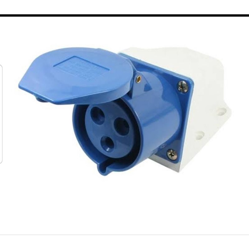 Jual Wall socket Mounting 3p 3pin 32a cee 123 Female | Shopee Indonesia