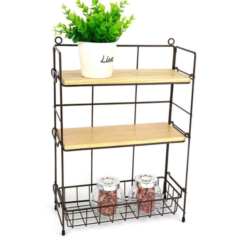 Jual Cooking Color Milo Spice Rack Brown | Shopee Indonesia