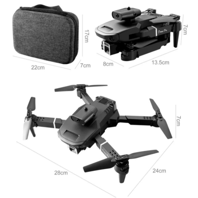 Jual DRONE F185/E99/K3 PRO DUAL CAMERA QUADCOPTER CAMERA KAMERA