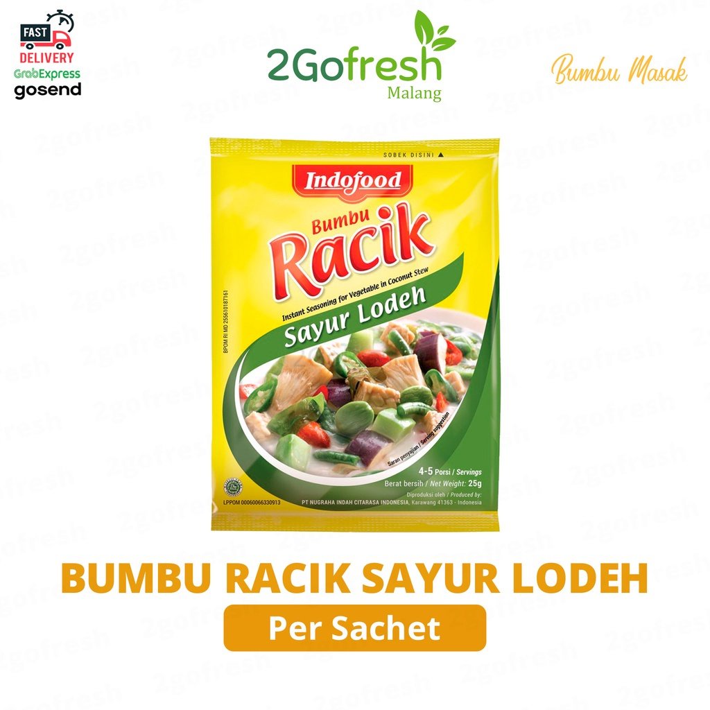 Jual Bumbu Masak Racik Sayur Lodeh Sachet - Sayur Sayuran | Shopee ...