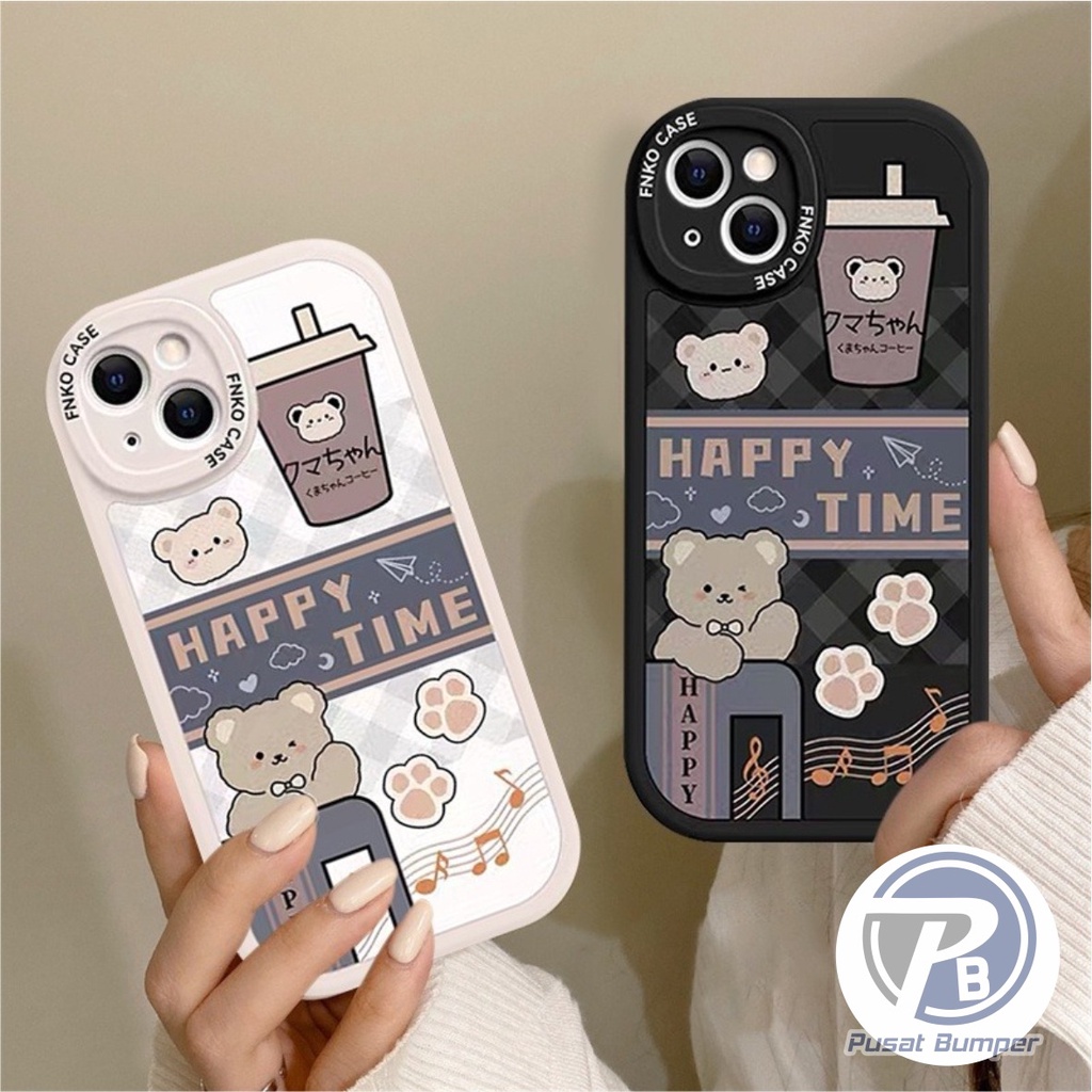 Jual Ss114 Softcase Tpu Motif Kartun Milk Tea Oppo A58 A78 5g 4g A1k