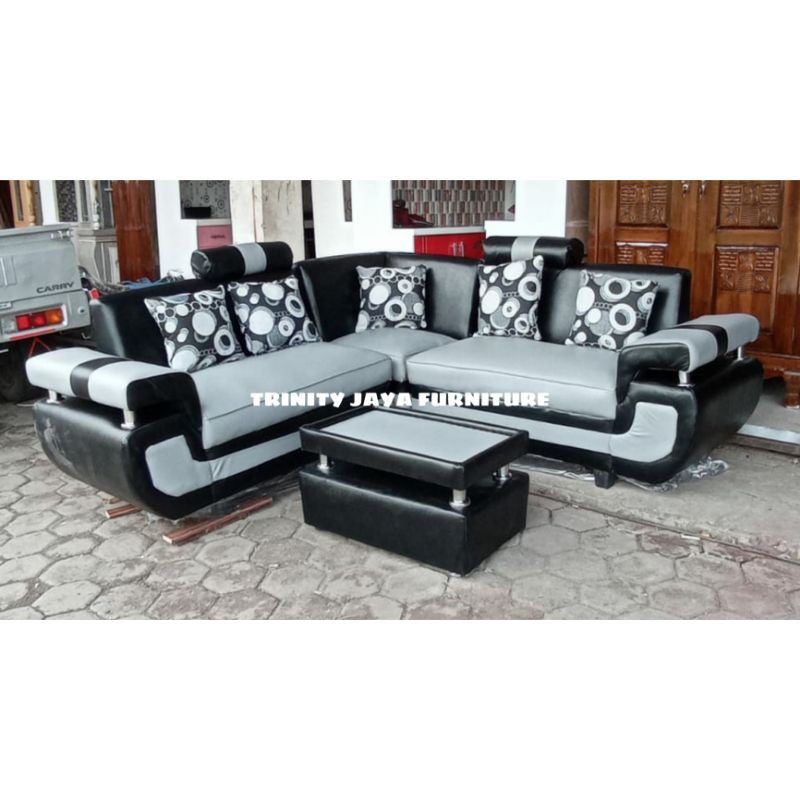 SOFA TAMU L 2+2+1+MEJA /trinityjayafurniture