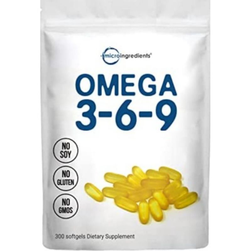 Jual Microingredients Omega 3 6 9 Isi (300) Micro Ingredients Omega 36