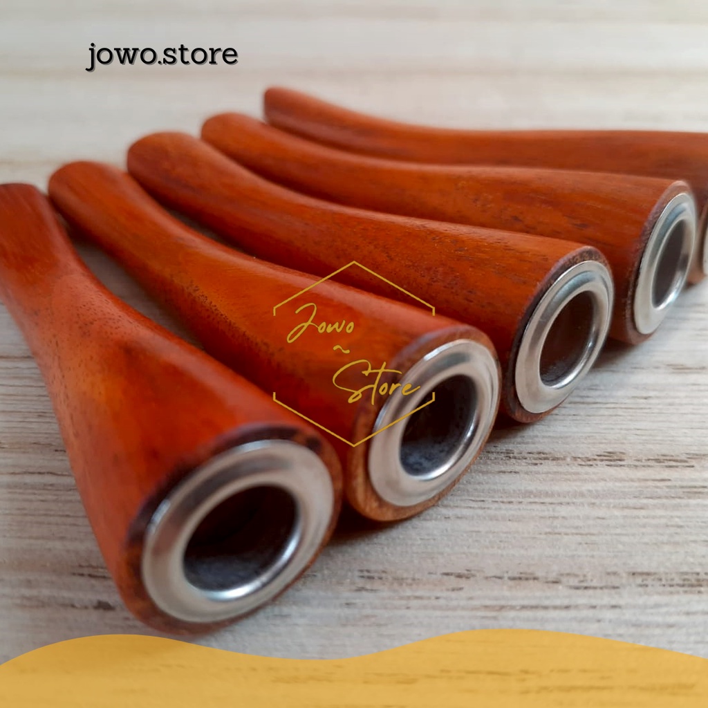 Jual Grosir pipa rokok kayu secang cangklong once roko secang merah ...