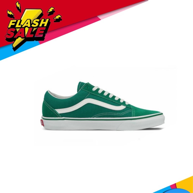 Jual OLD SKOOL GREEN ORIGINAL ULTRAMARINE VANS Shopee Indonesia