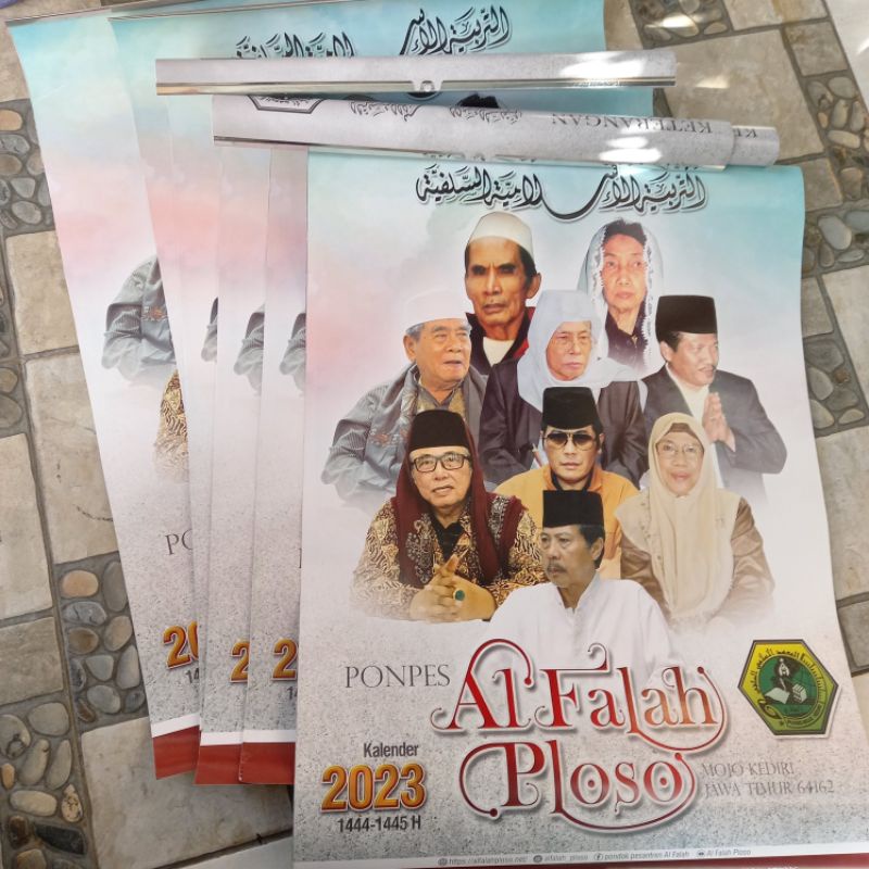 Jual REAL PICT KALENDER 2023 // KALENDER PONDOK PESANTREN PLOSO KEDIRI