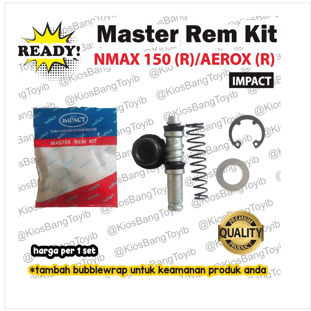 Jual Seal Sil Master Rem Kit NMax N-Max N Max Aerox Lexi 2DP (IMPACT ...