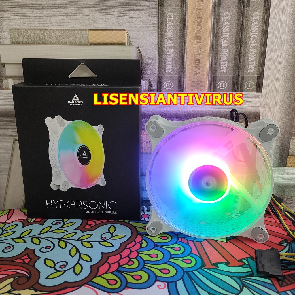 Jual FAN PARADOX GAMING HYPERSONIC RAINBOW Fan Casing 12cm Fan Komputer ...