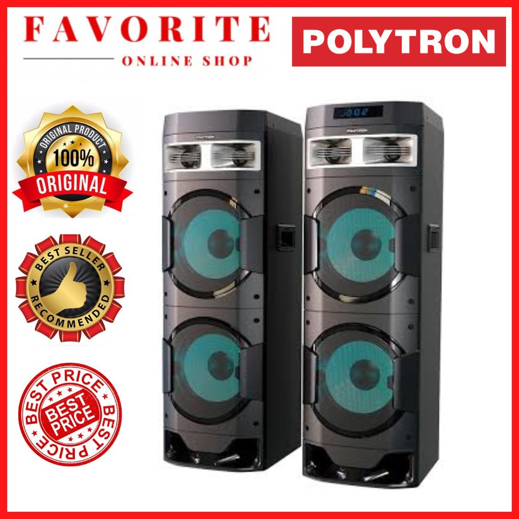 Jual Speaker Aktif Polytron 10d28 Pas 10d28 Pas10d28 Usb Bluetooth