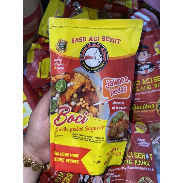 Jual Bakso Aci Boci Best Seller Halal Sehot Jawara Tulang Rangu