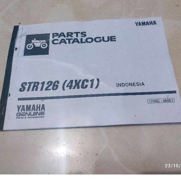 Jual buku panduan parts part katalog catalog catalogue yamaha touch