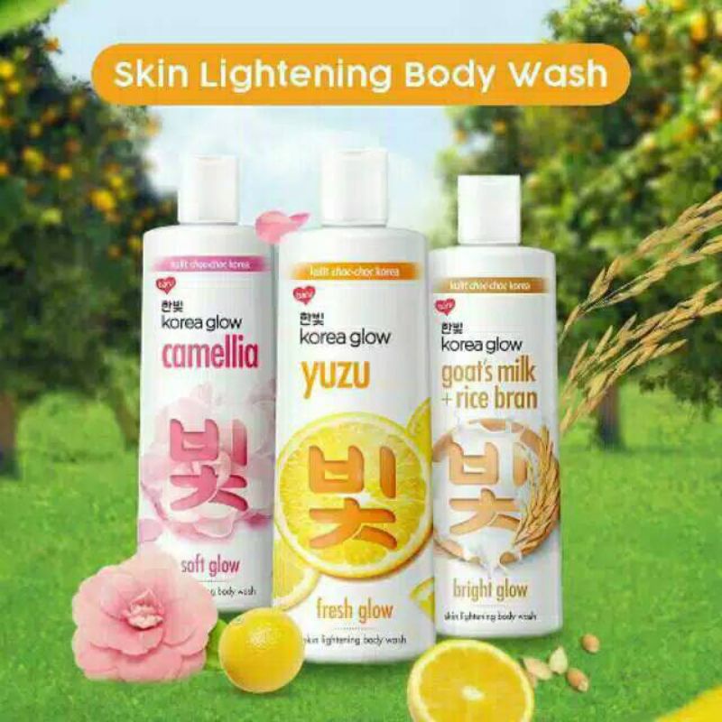 Jual Korea Glow Body Wash 250 ml Shopee Indonesia