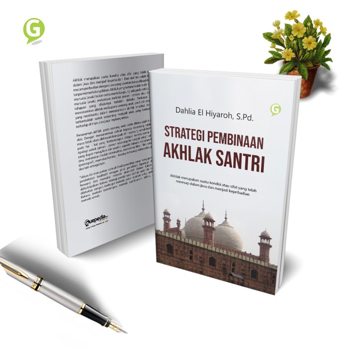 Jual Buku STRATEGI PEMBINAAN AKHLAK SANTRI Guepedia | Shopee Indonesia