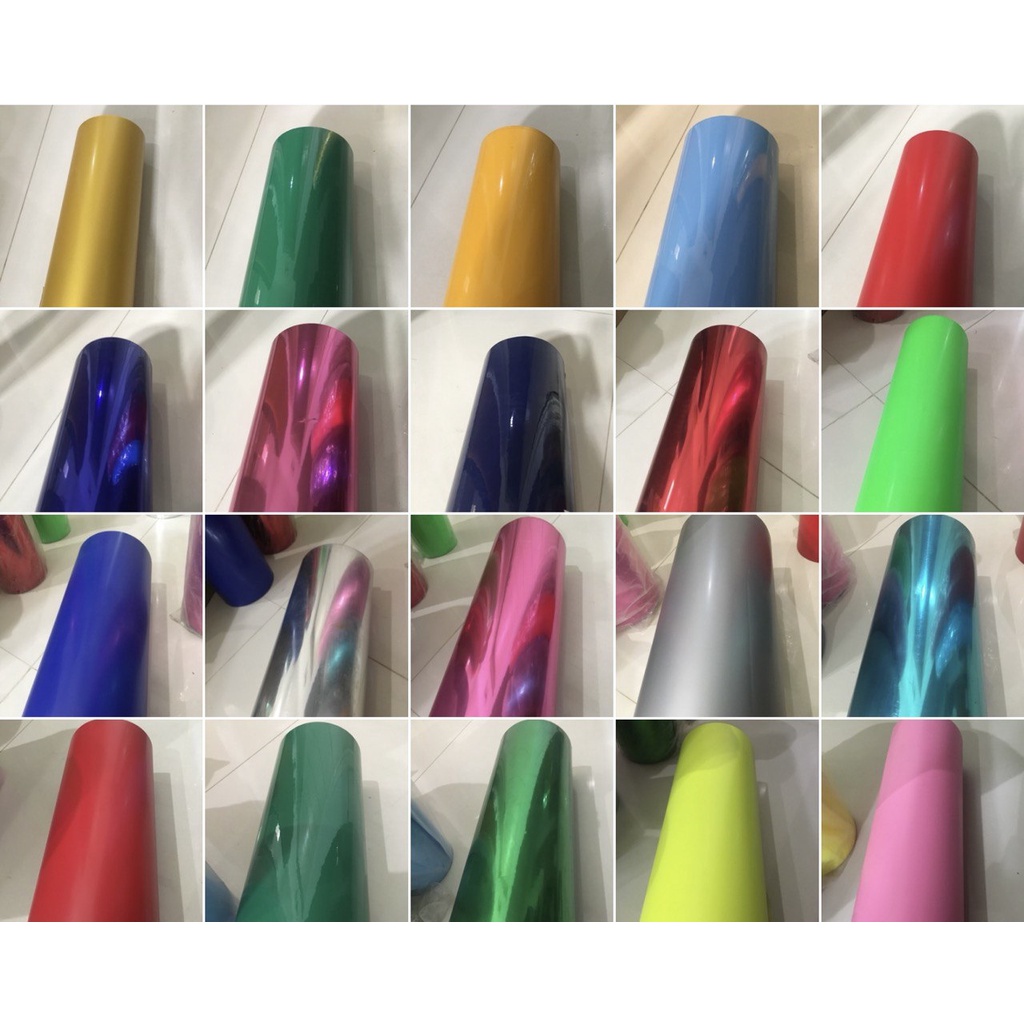 Jual Polyflex Korea PVC Poliflek Neon Color | Shopee Indonesia