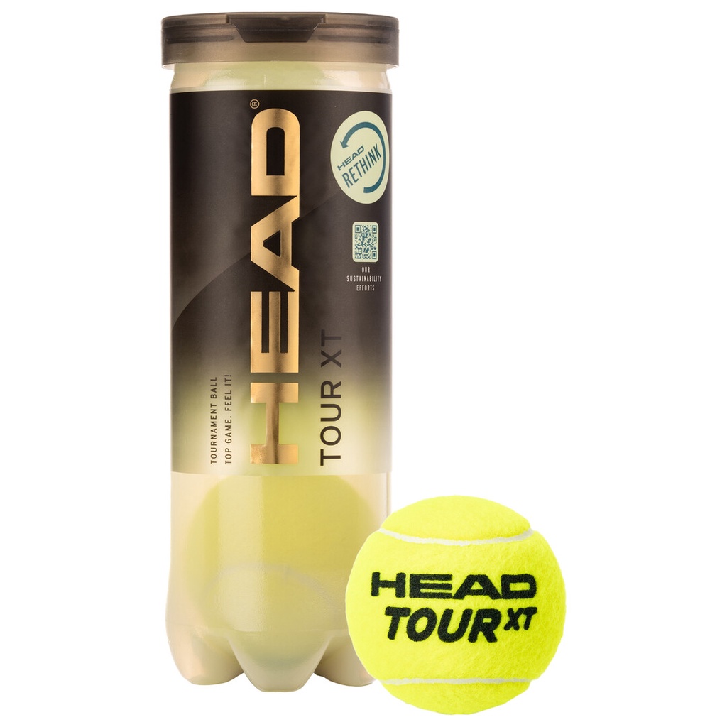 Jual HEAD Tennis Balls Tour XT 3B Bola Tennis Shopee Indonesia