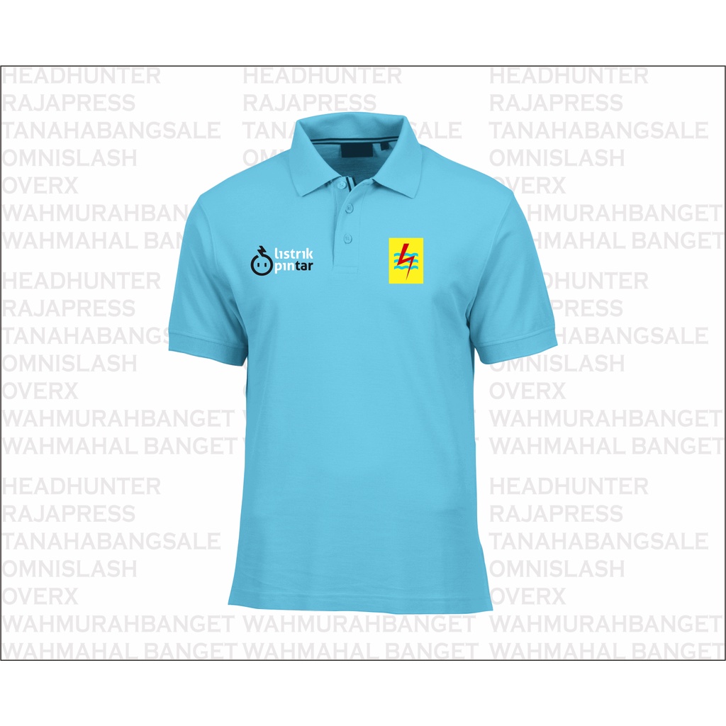 Jual Polo Shirt Pln Listrik Pintar Baju Tshirt Kaos Bumn Listrik Negara Shopee Indonesia