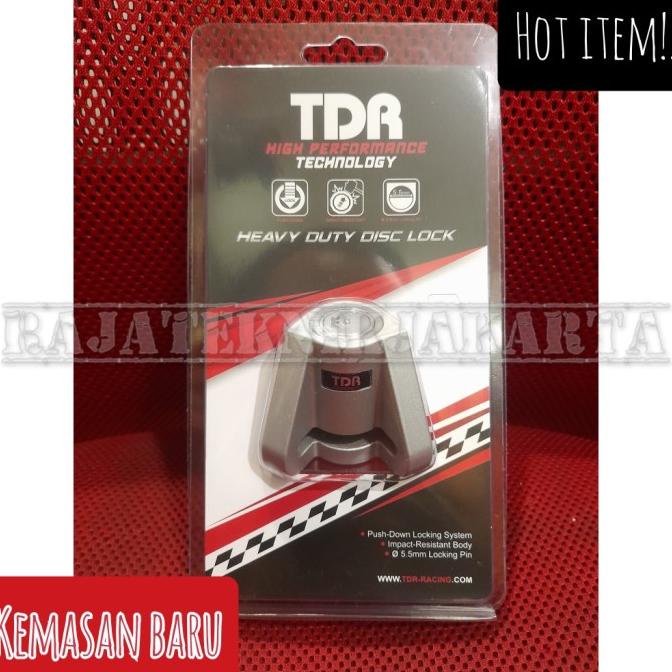 Jual Kunci Gembok Cakram Pengaman Motor TDR/ Triangle Disc Lock ...