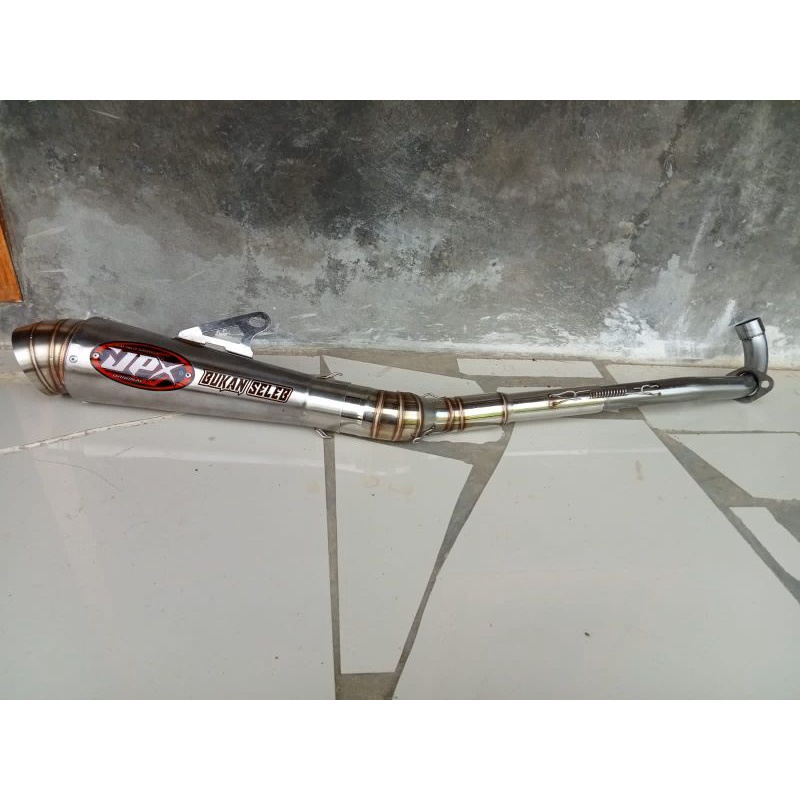 Jual KNALPOT RACING JPX ORIGINAL FREE LASER NAMA TIPE JIGSAW KEONG BASS ...