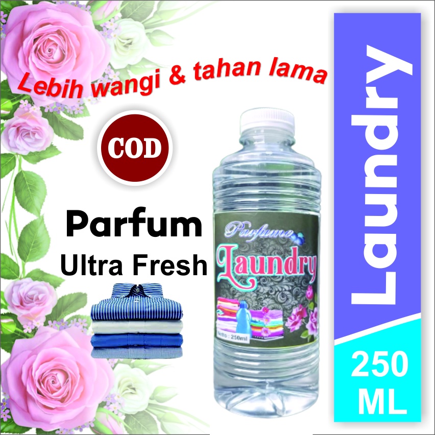 Jual COD...!!! Parfum Laundry Varian Aroma Ultra Fresh Netto : 250ml ...