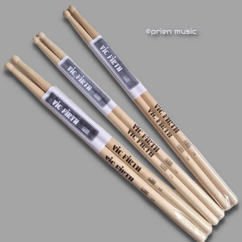 Jual Stick drum vic firth maple 7A/7B/5A/5B dapat 2 pasang stick drum