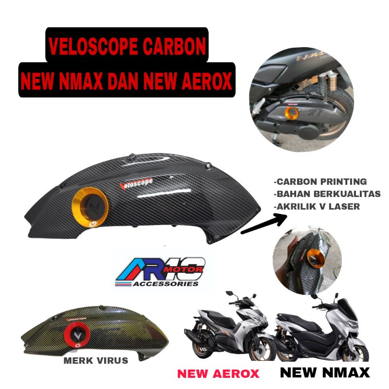 Jual Veloscope Carbon All New Nmax New Aerox Connected