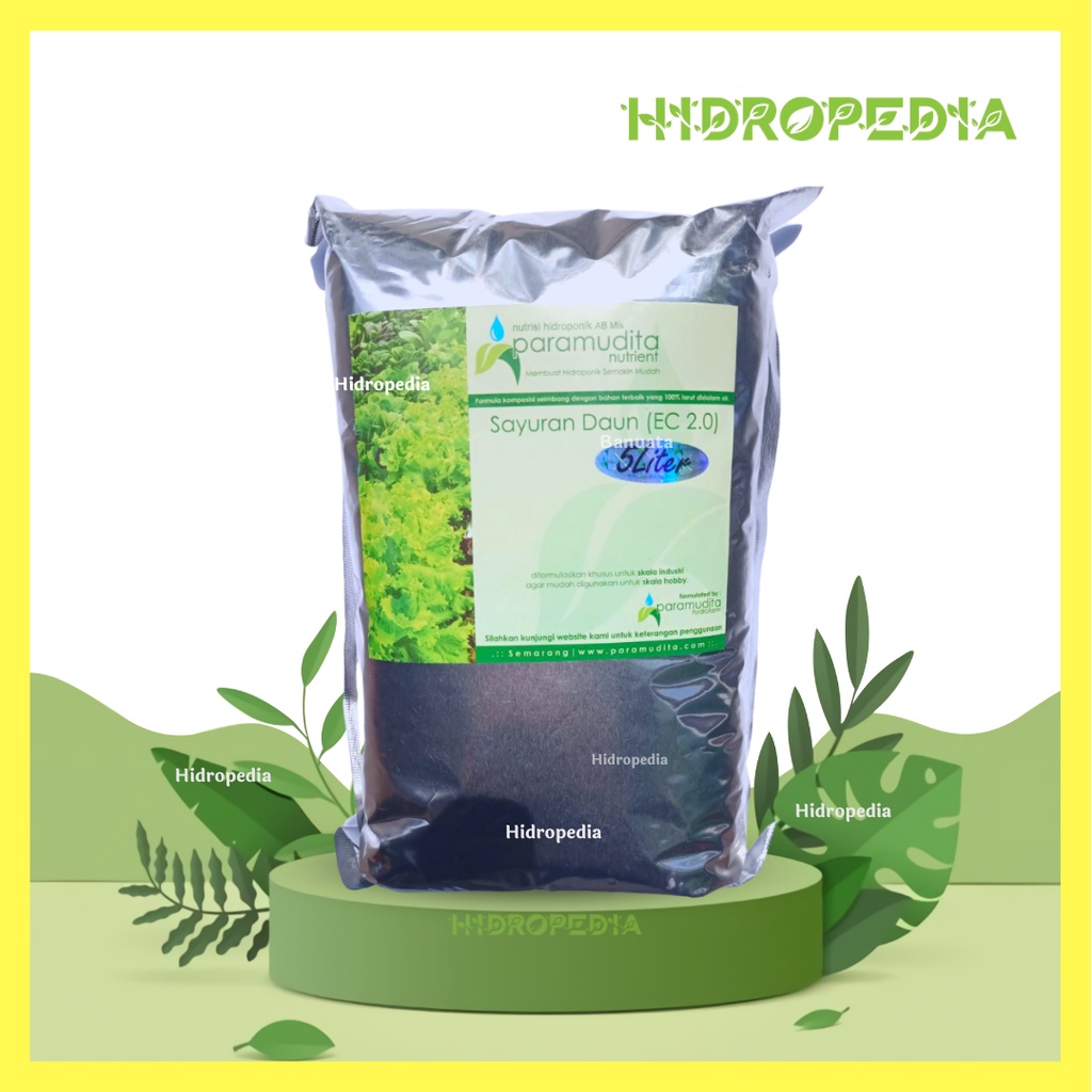 Jual Nutrisi Hidroponik AbMix PARAMUDITA Pramudita - Pekatan 5 Liter ...